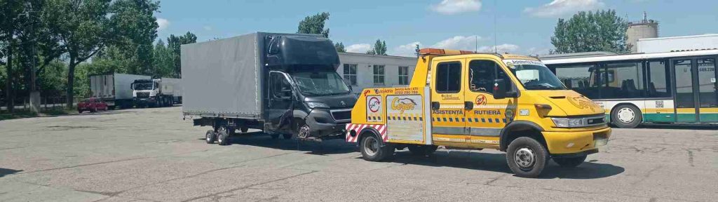 Firmă platfome auto – Transportăm in Constanta sau național cu recuperator auto. Poate transporta și max. 7 pasageri.